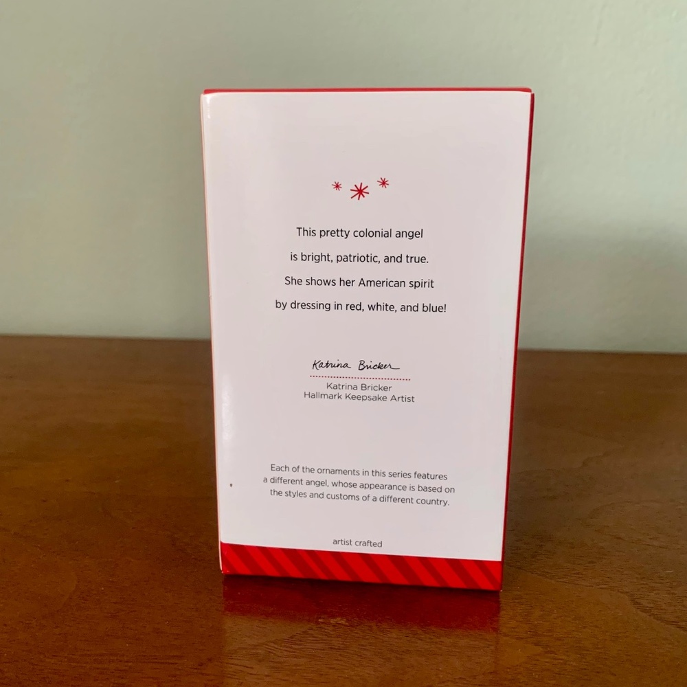 Hallmark Keepsake Angels Around the World 2014 - America NEW IN BOX - Picture 2 of 8